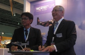 Airbus Military and PTDI sign development plan for NC212i